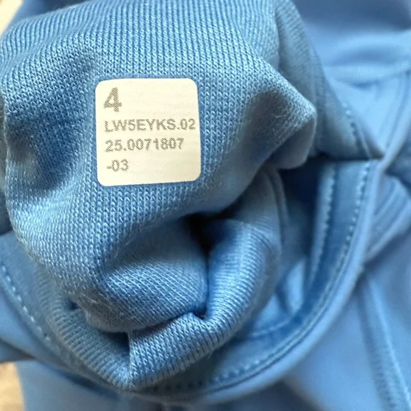 Lululemon Wunder Train High-Rise Tight with Pockets 25" Pool Party - Picture 9 of 10